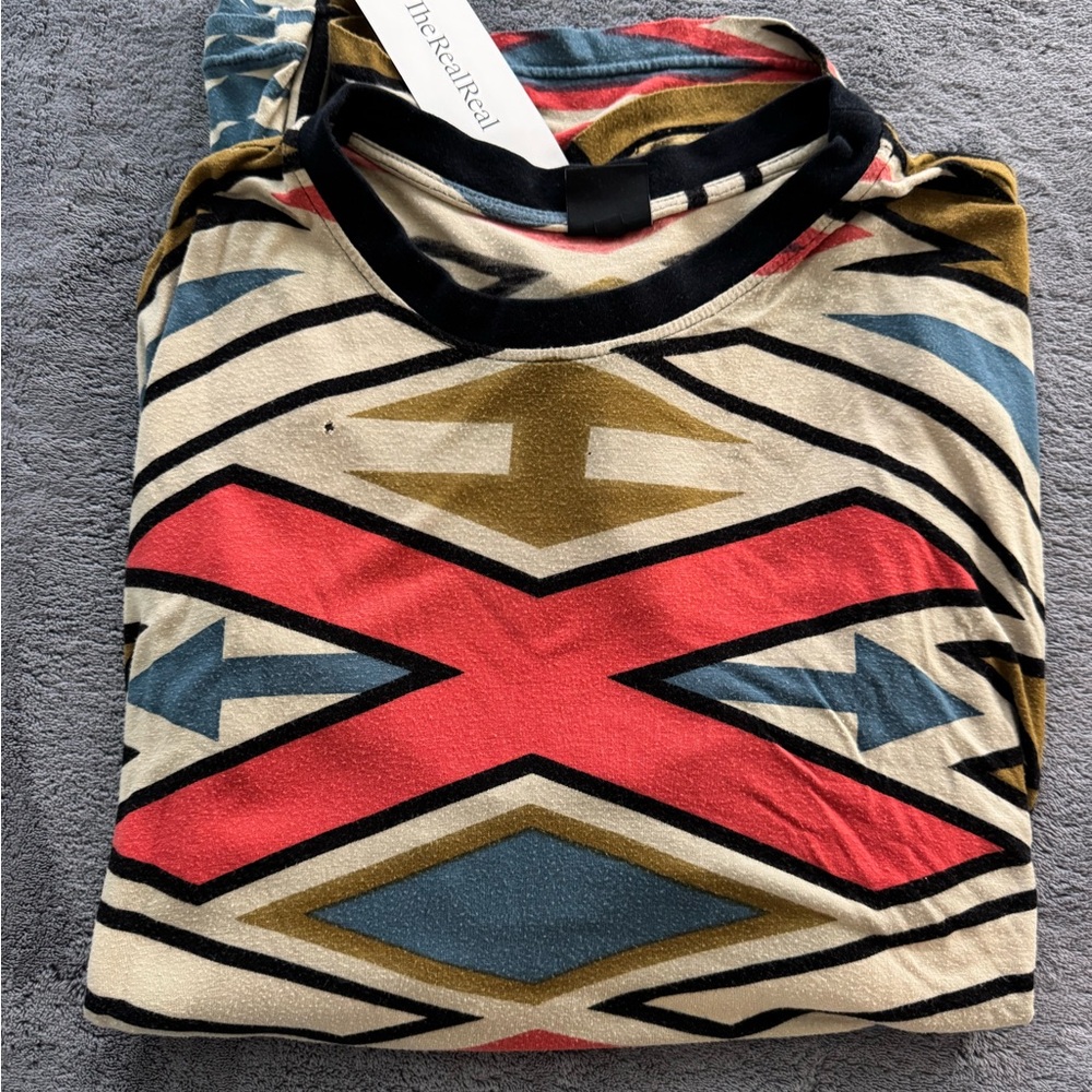 Jean Paul Gaultier Multicolor Geometric Top